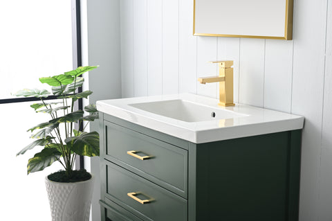 Clara 30" Single Bathroom Vanity Set - Vogue Green