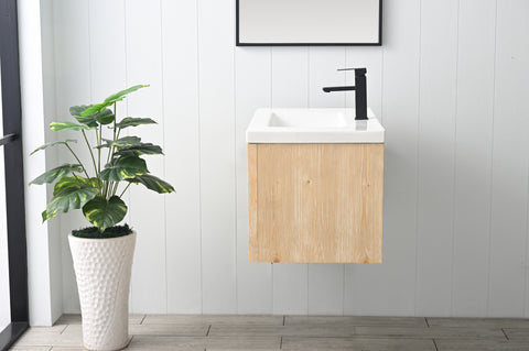 Danbury 30" Single Bathroom Vanity Set - Teak White