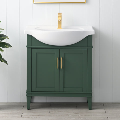 Ivy 30" Single Bathroom Vanity Set - Vogue Green (SOLD OUT)