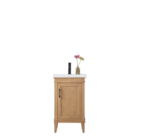 Avery 20" Single Bathroom Vanity Set - Light Spruce