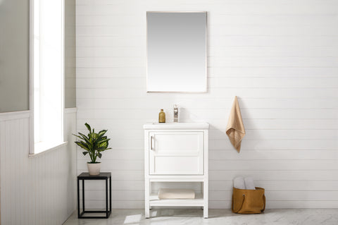 Bailey 24" Single Bathroom Vanity Set - White