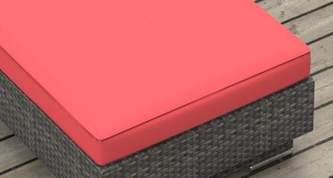 Replacement Cushion Cover for Corner Chair (Non-Velcro) - Coral Red