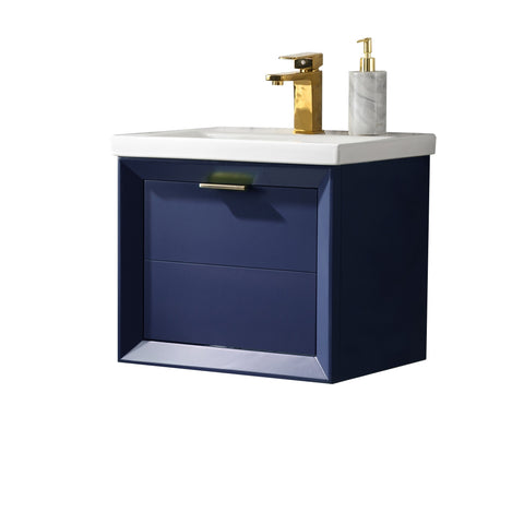 Danbury 20" Single Bathroom Vanity Set - Navy Blue