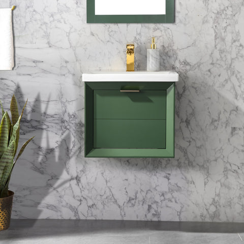 Danbury 20" Single Bathroom Vanity Set - Vogue Green