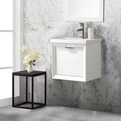 Danbury 20" Single Bathroom Vanity Set - White (SOLD OUT)