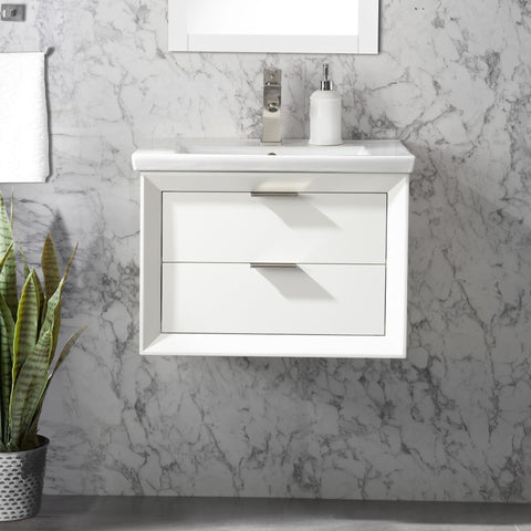 Danbury 24" Single Bathroom Vanity Set - White (SOLD OUT)