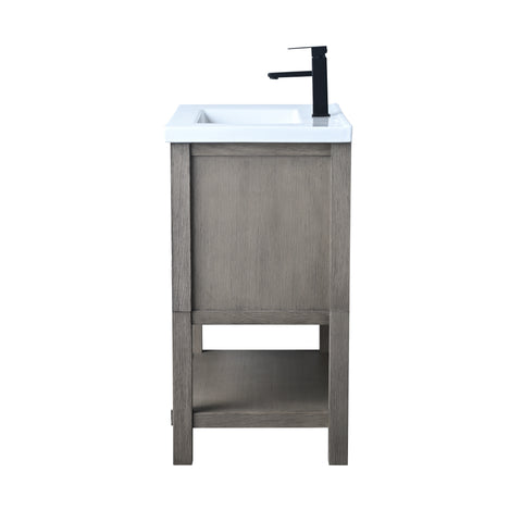 Katie 30" Rustic Modern Farmhouse Vanity - Driftwood Gray