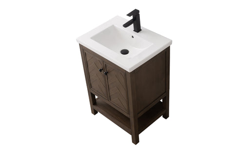 Landon 24" Single Bathroom Vanity Set - White Top