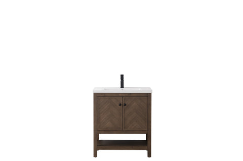 Landon 30" Single Bathroom Vanity Set - White Top