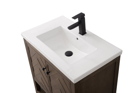 Landon 30" Single Bathroom Vanity Set - White Top