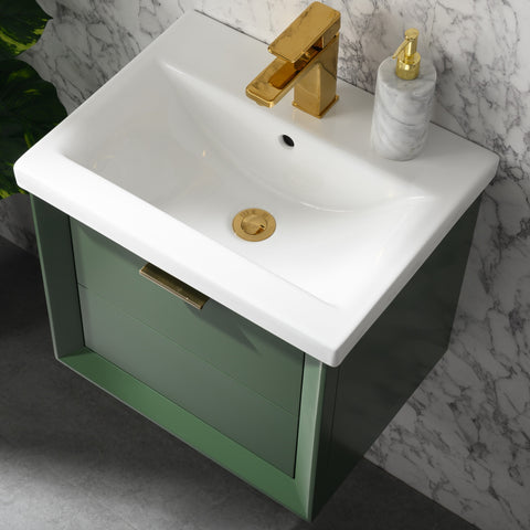 Danbury 20" Single Bathroom Vanity Set - Vogue Green