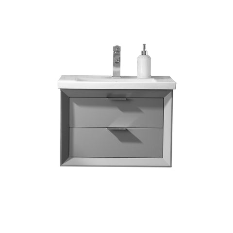 Danbury 24" Single Bathroom Vanity Set - Gray