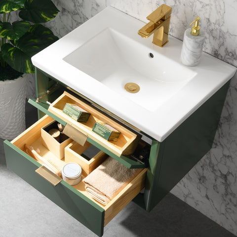 Danbury 24" Single Bathroom Vanity Set - Vogue Green (SOLD OUT)