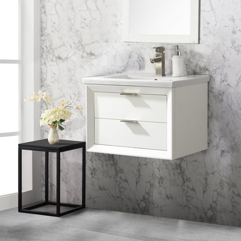 Danbury 24" Single Bathroom Vanity Set - White