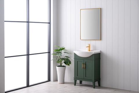 Ivy 24" Single Bathroom Vanity Set - Vogue Green
