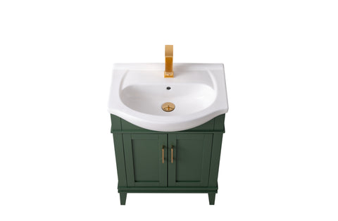 Ivy 24" Single Bathroom Vanity Set - Vogue Green
